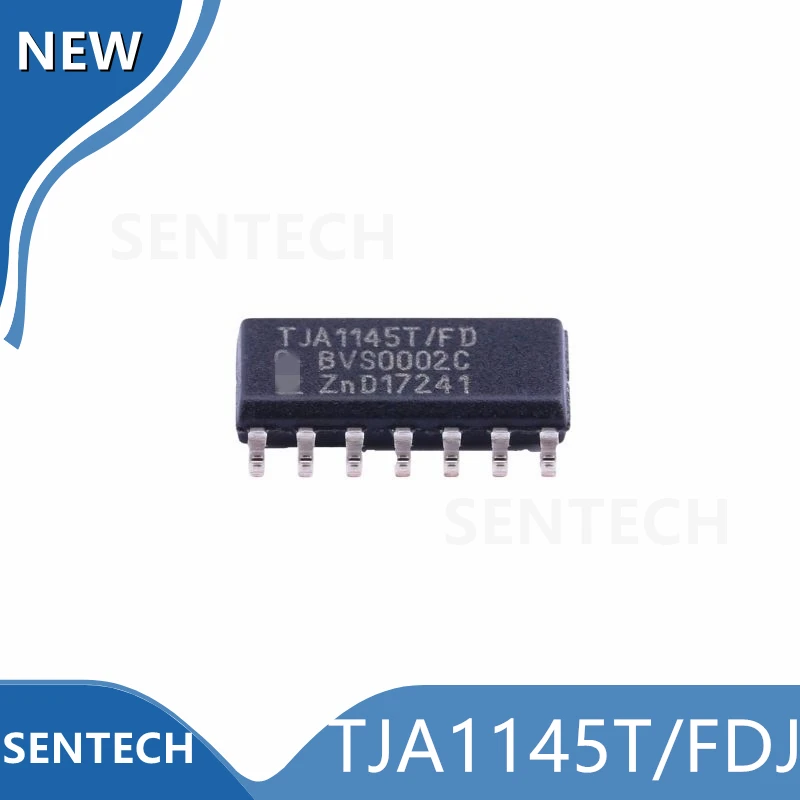10 шт./лот 100% Новый оригинальный TJA1145T/FDJ SOIC-14 высокоскоростной CAN трансивер для частичной сети