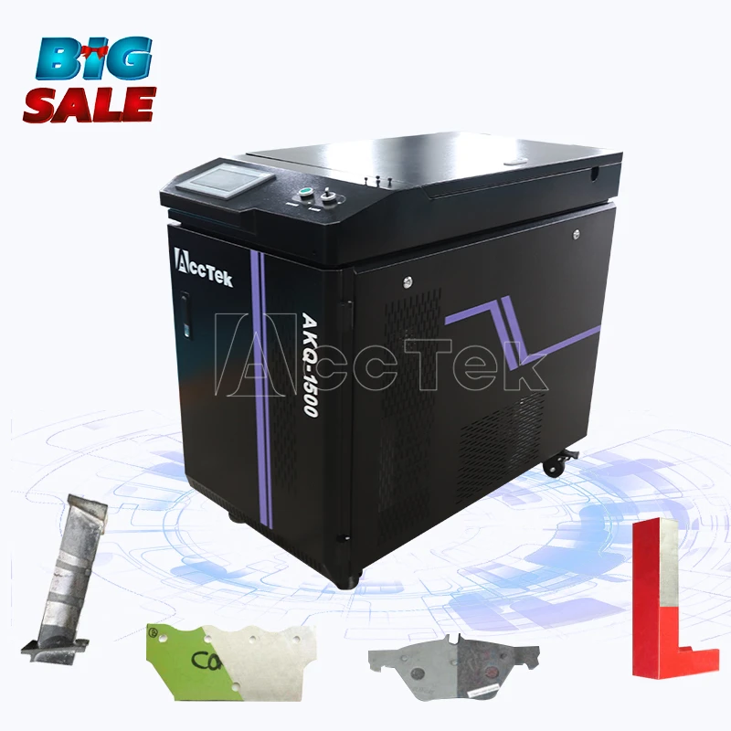

Powerful Laser Cleaner Machine 2000w 3000w Fiber Laser Rusty Removal Paint Removal Oxide Cleaning Laser Machine For Rust Removal