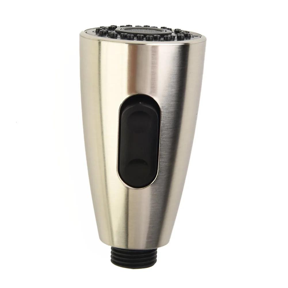 

Water Saving Aerator Spray Tap Head ABS Black Brushed Bubbling Rain Two Spray Style Housework Kitchen 360° New