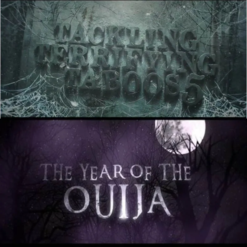 

Jamie Daws – Tackling Terrifying Taboos 1 - 2 -3- 4 - 5 The Year Of The Ouija Magic Tricks