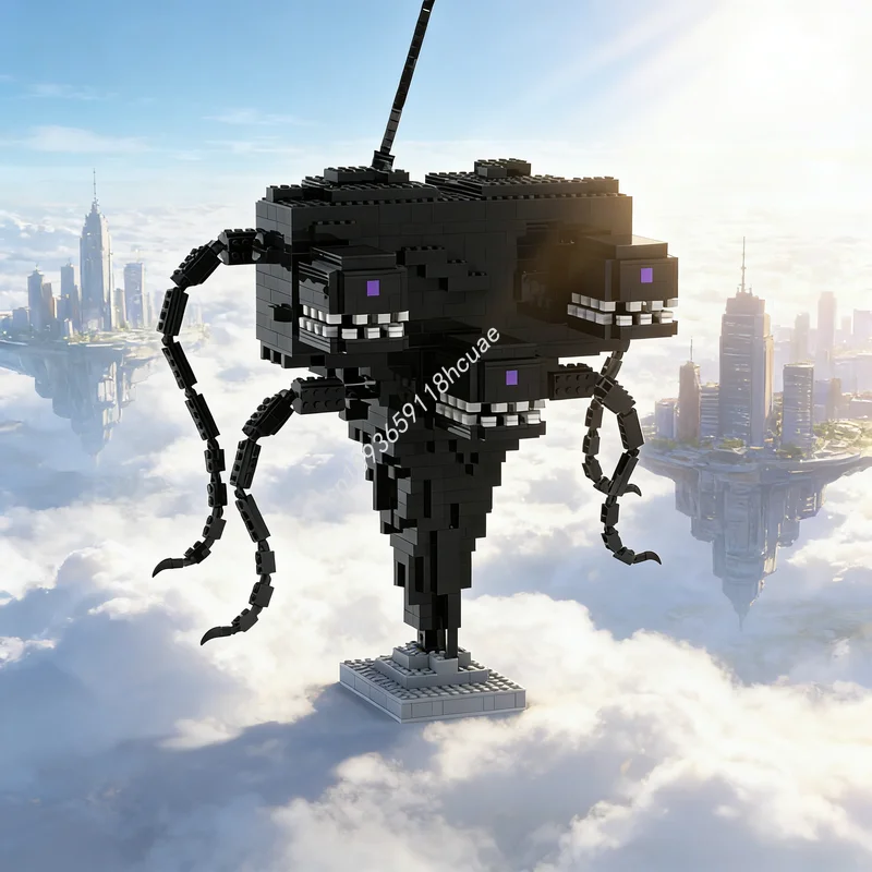 Фото 1400 деталей MOC: Конструктор «Шторм Витры» по мотивам Minecraft (Режим Истории) – Модель «Мой Мир». Идеальный подарок на праздник, развивающая игрушка. №1