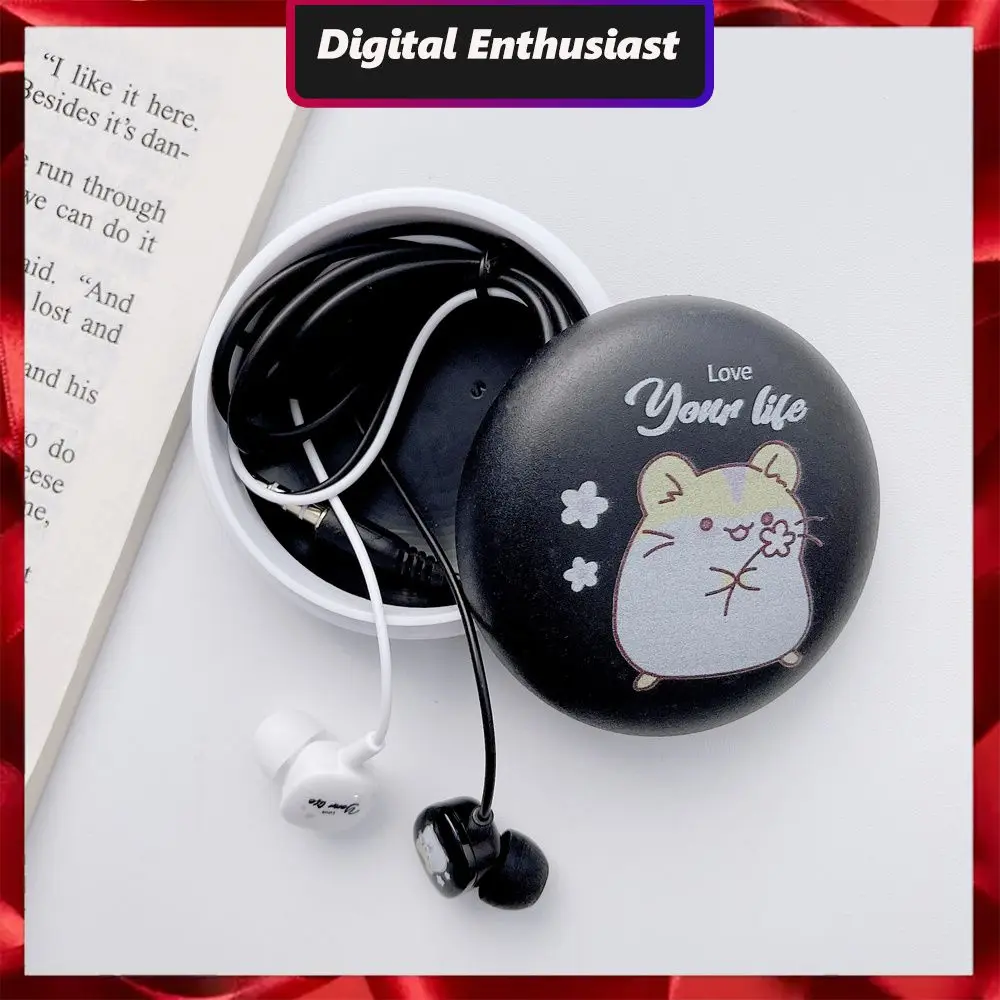 

Suitable For The Placement Of Earphone Wires And Headphone Cable Small Size Made Of High-quality Materials Storage Box Subwoofer