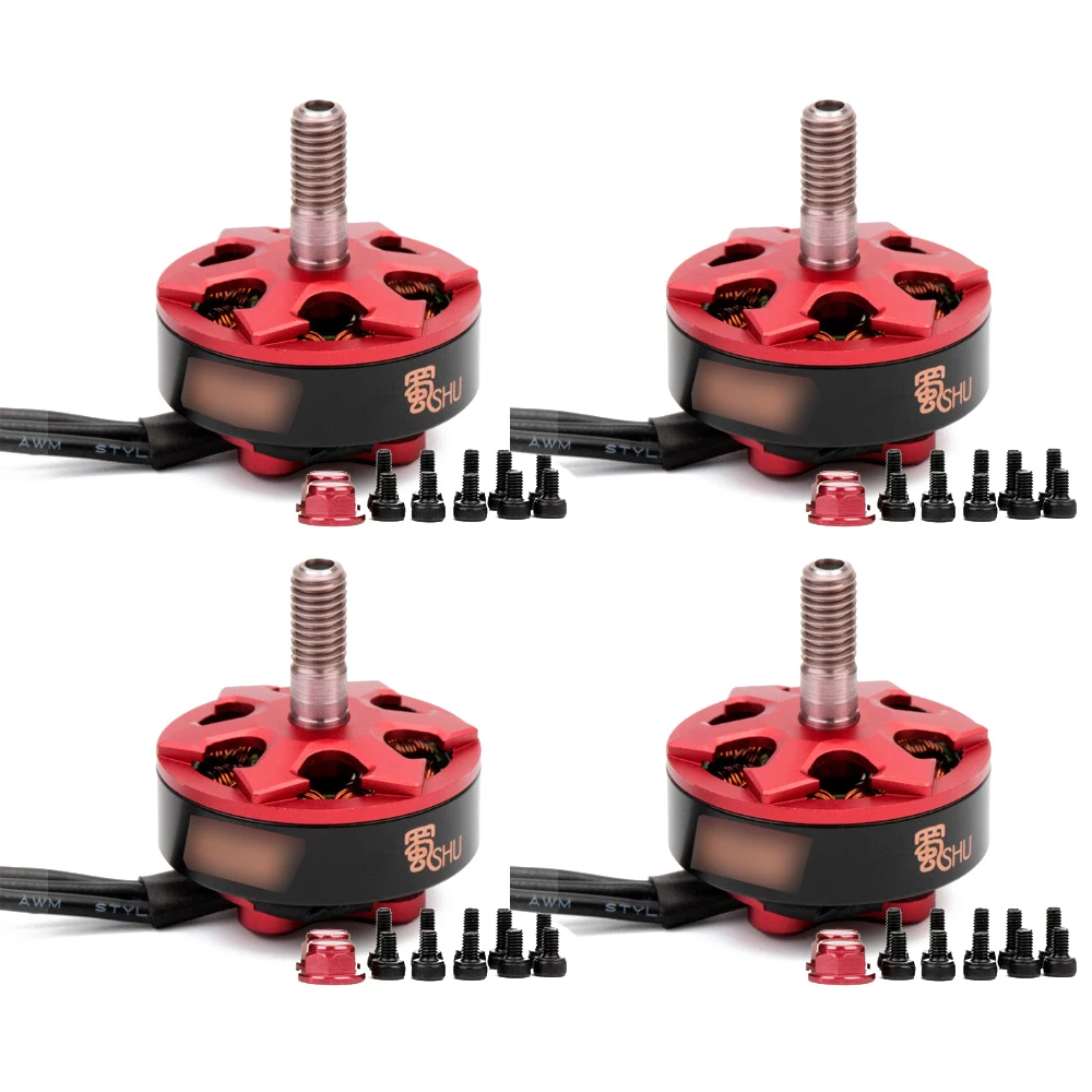 4 шт./партия Samguk Shu 2306 кв кВ 3-4S/кв 4-6S CW бесщеточный двигатель для радиоуправляемого беспилотного летательного аппарата мультикоптера FPV дрона VS DYS Motor
