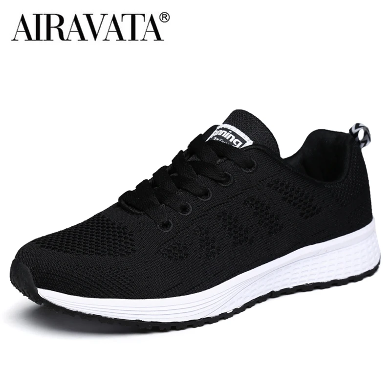 Couple Sports Shoes Women Walking Shoes Breathable Casual Sneakers Outdoor Lightweight Trainers Size 35-44
