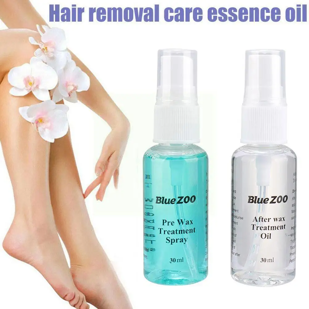 

30ml Pre-hair Removal Spray Depilatory Cleaner Depilation Treatment After Solution Leg Soothing Skin Wax Care Underarm Body Z9n9