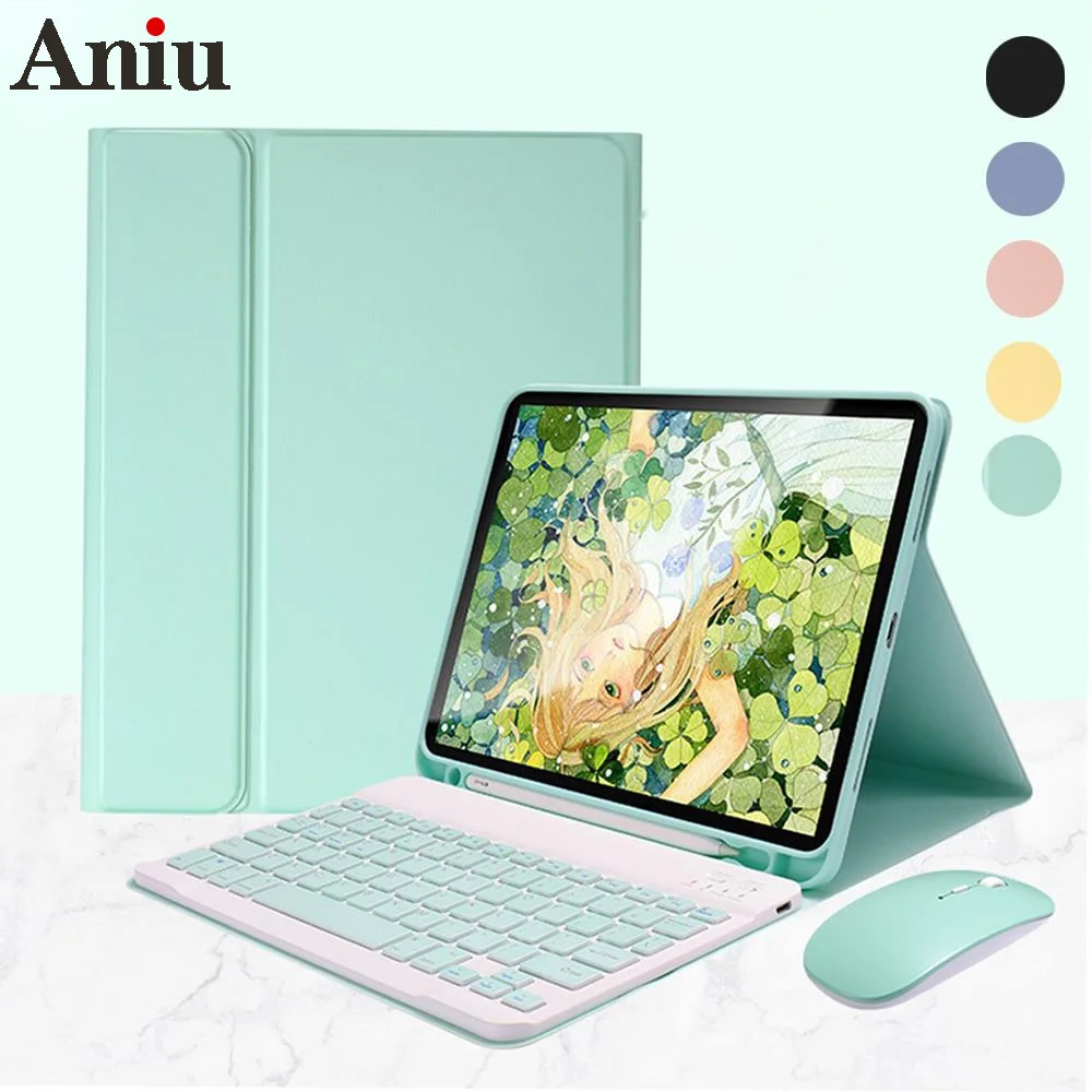 

Чехол для iPad Pro 11, защитный чехол с тачпадом для iPad 2020 2018 дюйма, чехол с Bluetooth клавиатурой и мышью, Магнитный чехол с защитой от падения