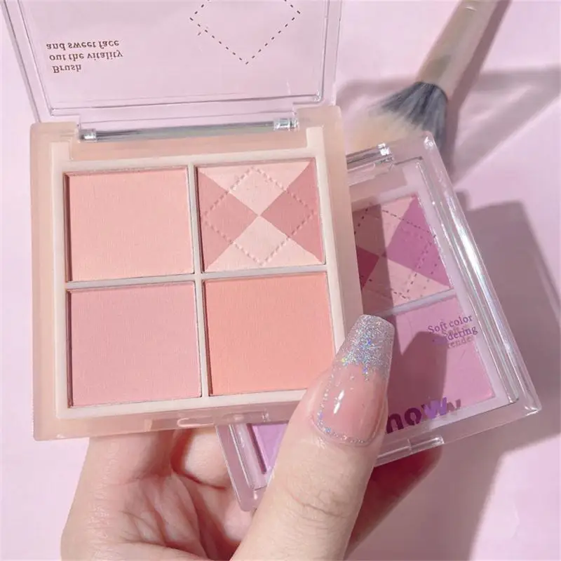 

Cheek Rouge Natural Cheek Tint Peach Purple Blush Powder Brighten Face Matte Face Blusher Female Makeup Face Contour Blush