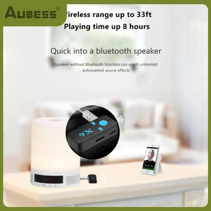 

X6 Wireless Receiver Stereo Audio Transmission Adapter Energy Saving High-definition Wireless Receiver Adapter Black