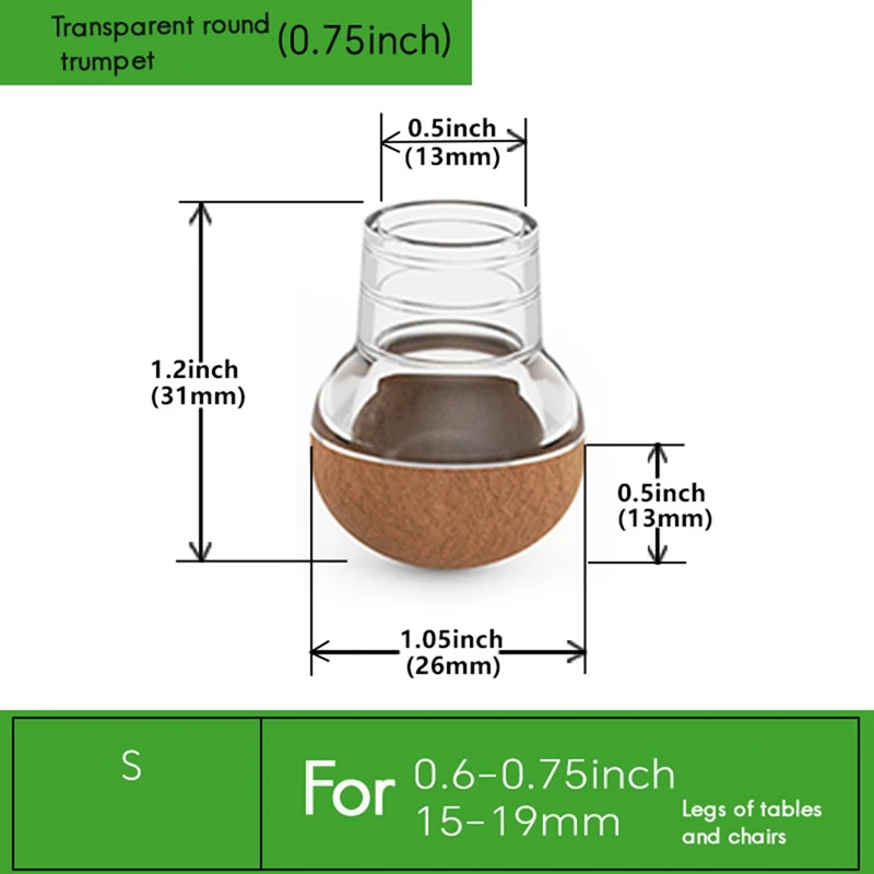 Защитные накладки на пол для ножек стула паркетных полов с фетровыми накладками
