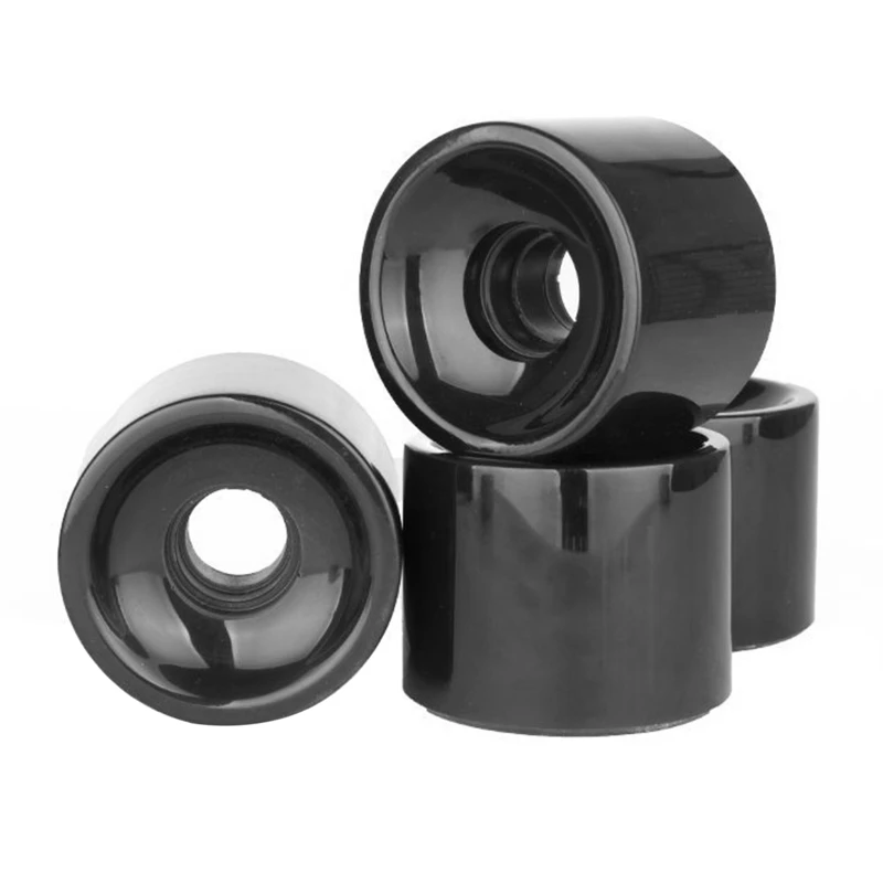 

4Pcs 65X50mm Roller Skateboard Wheels Replacement High Performance Longboard Mini Cruiser PU Wheels ABEC-9 Bearing Wrap
