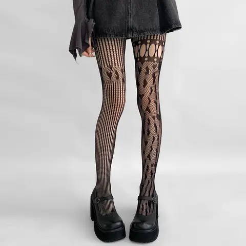 Женские колготки Jeseca с сердечками