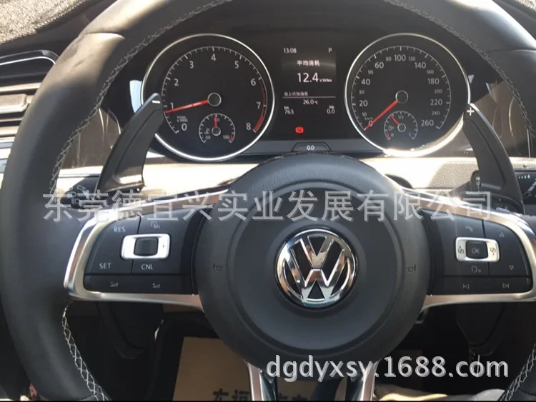 Автомобильный рычаг переключения передач на руль для Golf 7 R GTI Scirocco 2015
