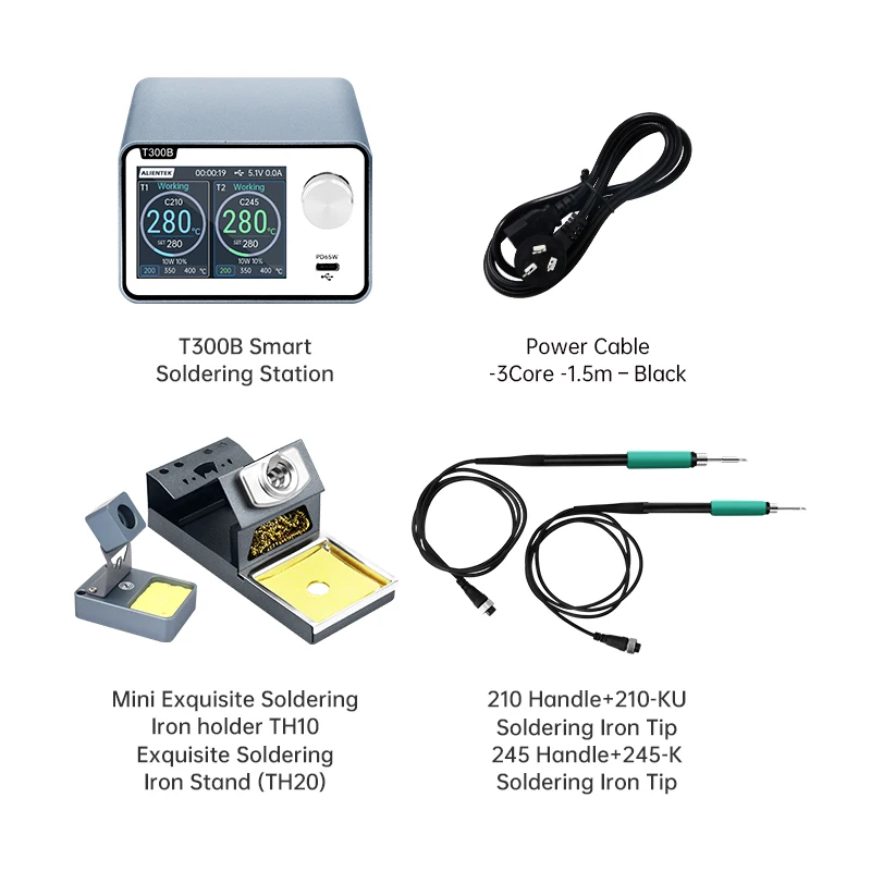 

Паяльная станция ALIENTEK T300 160 Вт