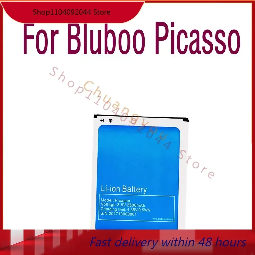 Новинка 2024 года, резервная батарея Bluboo для Bluboo Picasso, 2500 мАч, смарт-мобильный телефон, большая емкость, высококачественная сменная батарея (art.: 3920cdff902bc) - 3920cdff902bc