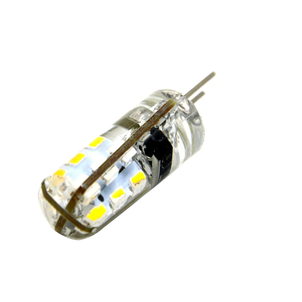 Фото 2 шт. G4 2 Вт 220 В Smd 3014 светодиодная лампа теплый белый 3000 К 90-110 лм 360 градусов для кухни под шкафом потолок лодка яхта №1