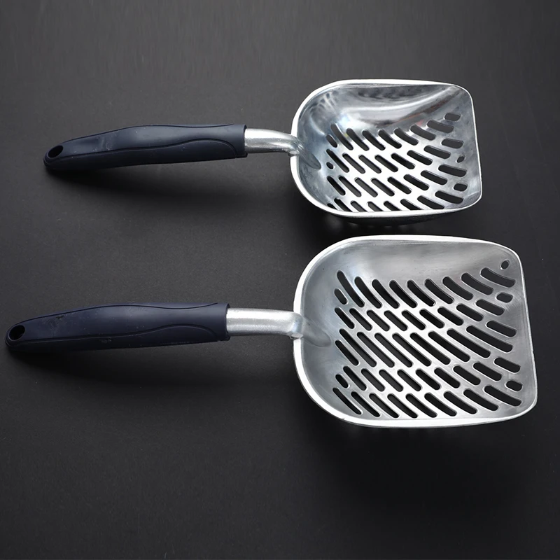 

Ковш для кошачьего котенка из алюминиевого сплава, металлическая лопатка для уборки отходов, уютная лопатка для кошек, товары для домашних ...