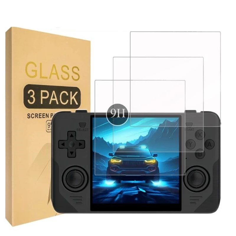 Защитная пленка для экрана игровой консоли Powkiddy RGB30 устойчивая к царапинам из