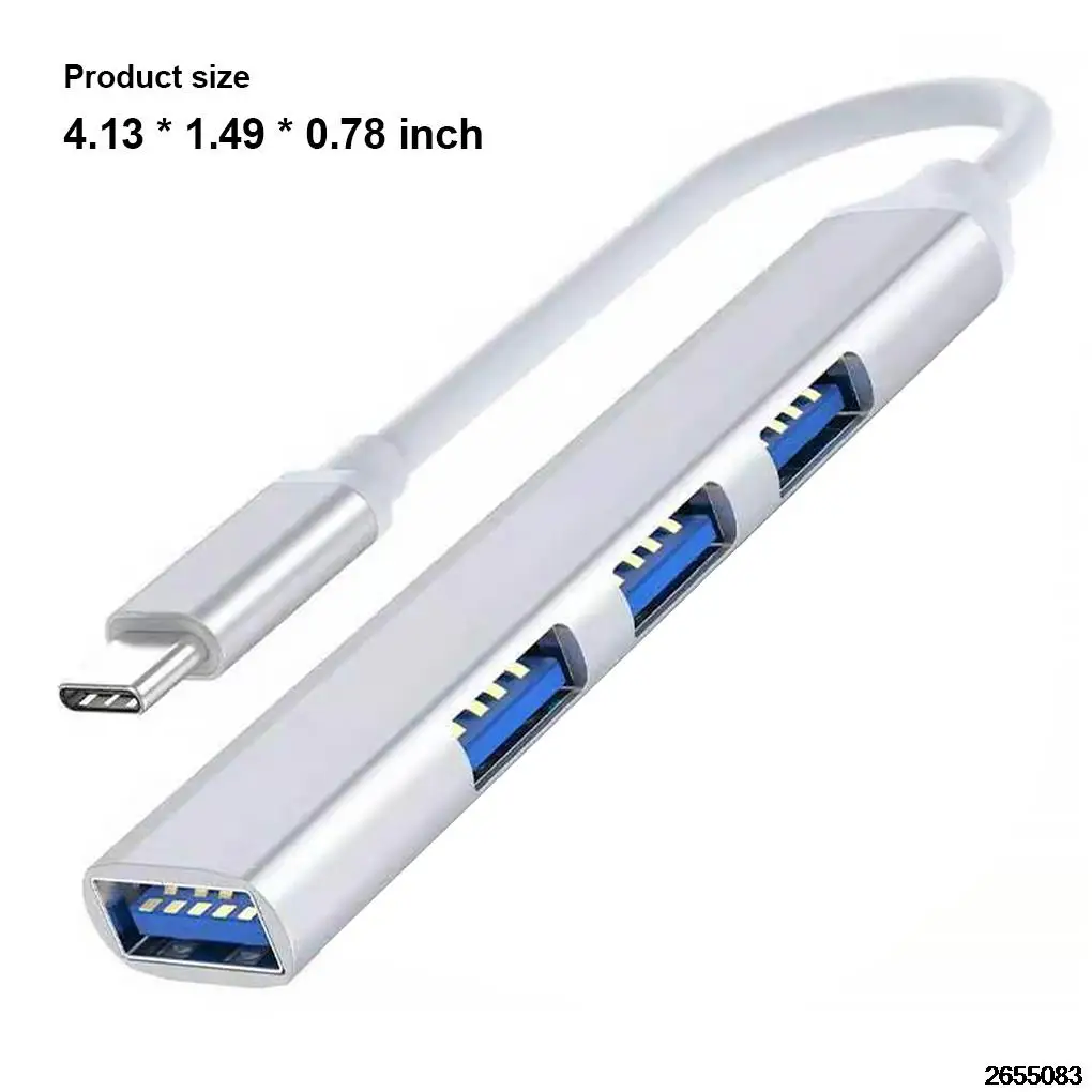 

4 in 1 USB Hub USB3.0 5Gbps Multi-port LED Charging External For Lenovo Xiaomi Pro 13 15 Air Pro PC Computer Accessories