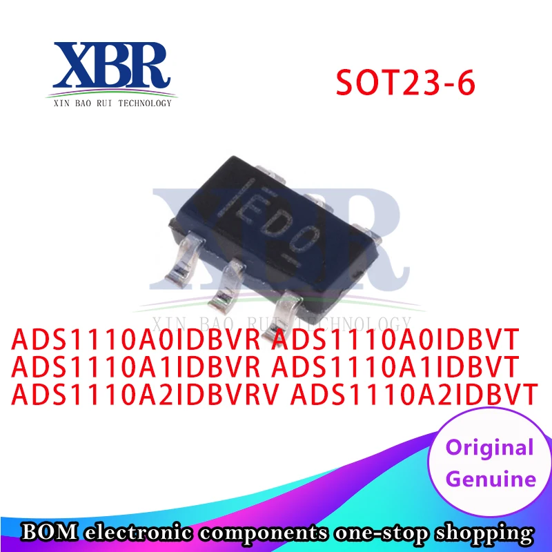 

5PCS ADS1110A0IDBVR ADS1110A0IDBVT ADS1110A1IDBVR ADS1110A1IDBVT ADS1110A2IDBVR ADS1110A2IDBVT SOT23-6 Chip IC New Original