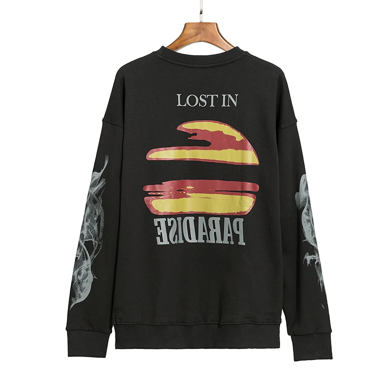 ASKYURSELF Brand Lost In Paradise Sweatshirts Men Women 1:1 High Quality Oversied Outerwear Pullover Hoodie Heavy Fabric Cotton |