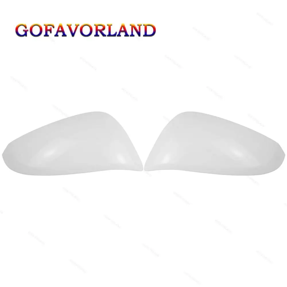 

CloudFireGlory 87945-48040 87915-48040 1Pcs Left Or Right Rear View Mirrors Cover Cap For Toyota RAV4 XA40 White