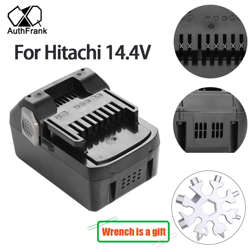 Литий-ионный аккумулятор для Hitachi 14,4 В BSL1415 BSL1430 330067 330068 330139 330557