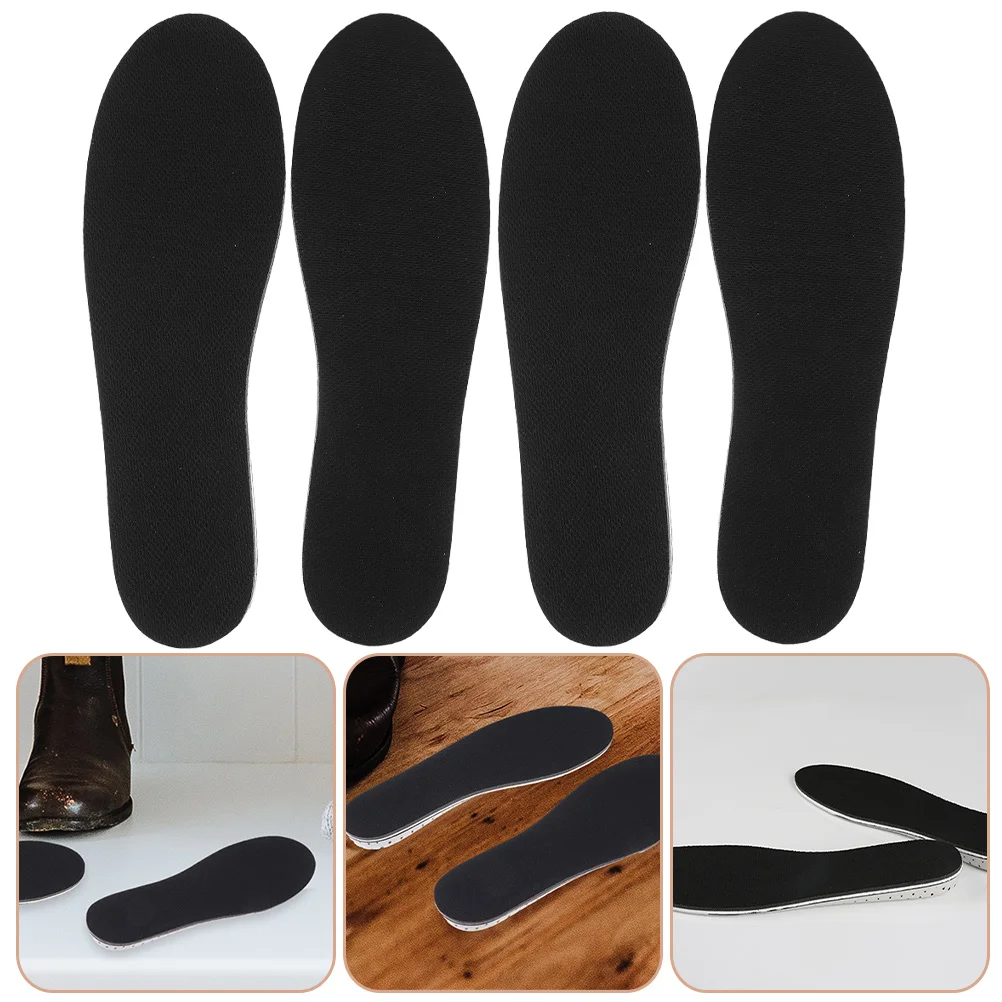 

2 Pairs Sports Insoles Men Invisible Inner Booster Pad Comfortable Heel Pads Heightened Cushion Increase Eva Heightening Women