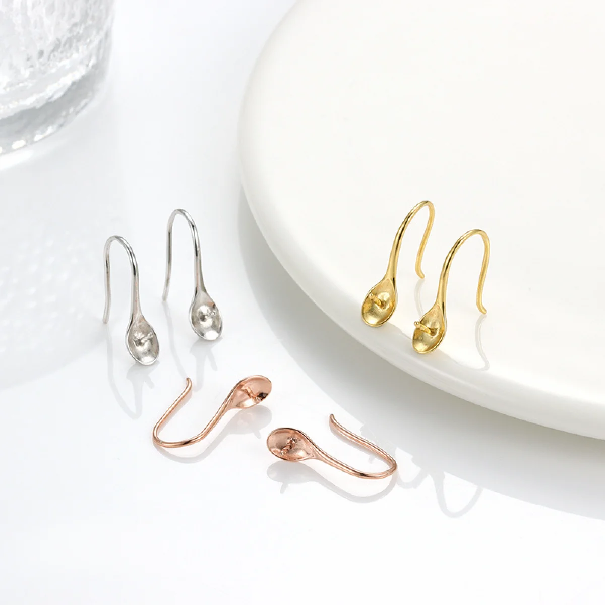 Сережки из серебра 925 JKEIO