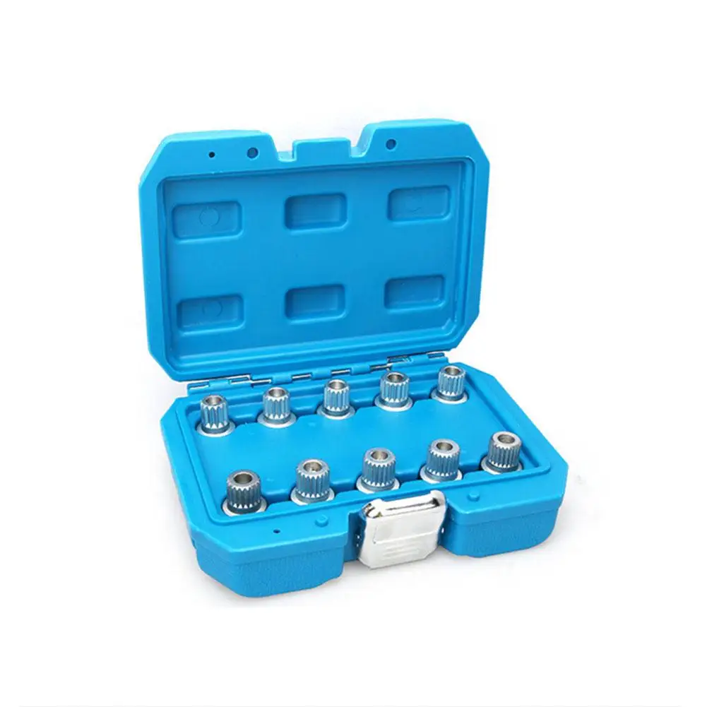 

1 компл. Комплект противоугонных винтов для автомобильных шин набор втулок для колеса шестерни колеса инструмент для удаления гайки совмес...