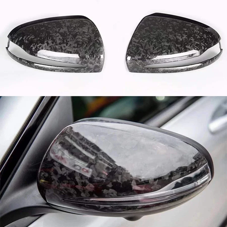 Чехол из углеродного волокна для Mercedes Benz C E CLS GLA GLC Class W205 W213 W257 X156 C43 C63