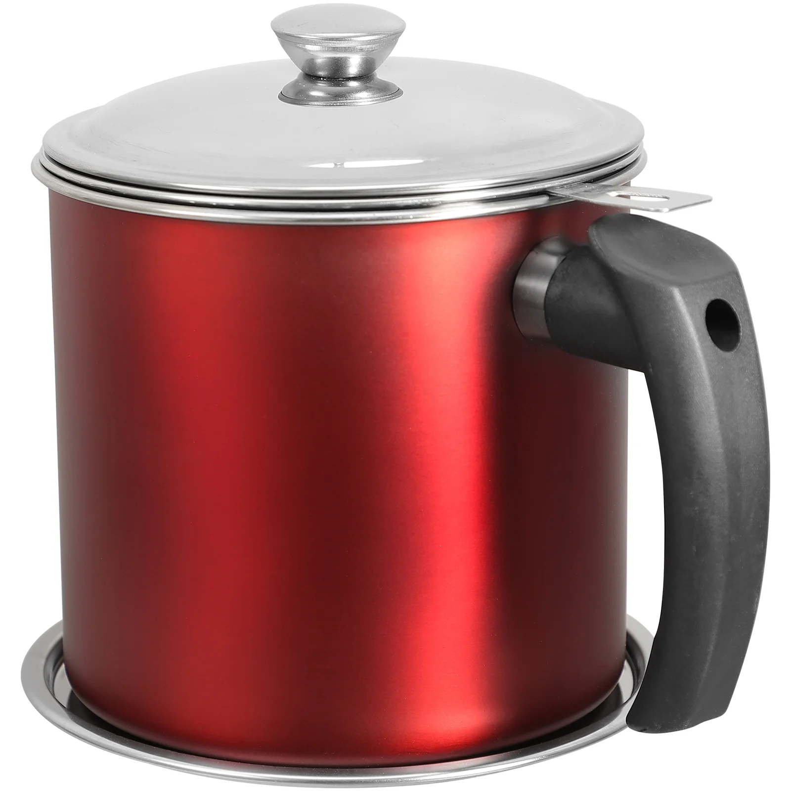 

Stainless Steel Pot Strainer Container Dispenser Bottle Grease Hot Sauce Bottles Bacon Keeper