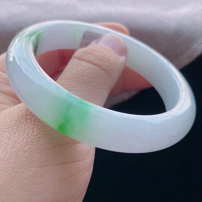 

Natural Myanmar Jade Jade 54mm-62mm bracelet Princess jewelry bracelet send mom send girlfriend gift