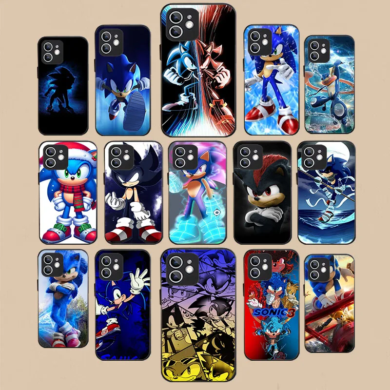 WAA-33 Черный гибкий чехол из ТПУ Sonic для Huawei Y5 6 7 8 9 Nova 3 Prime