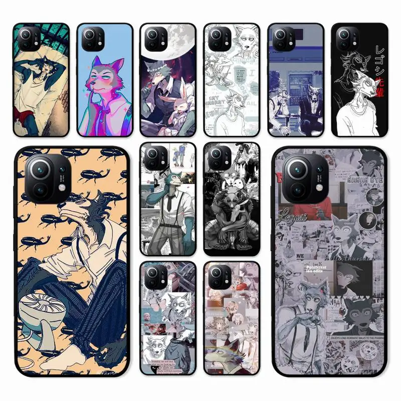 

Anime BEASTARS Phone Case For Xiaomi Mi Note 10 Pro 8 Lite 9 Se 10T 6X 6 5X 5 F1 Mix 2S Max 2 3 Cover