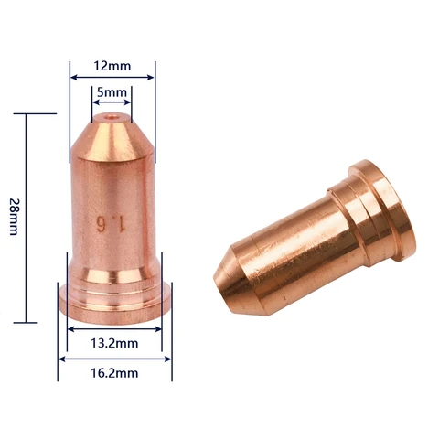 10 шт. 51246 51248 наконечник сопла для P100 PT100 IPT-100 PTM-100 PT-100 IPT100 PTM100 расходные материалы для плазменной резки
