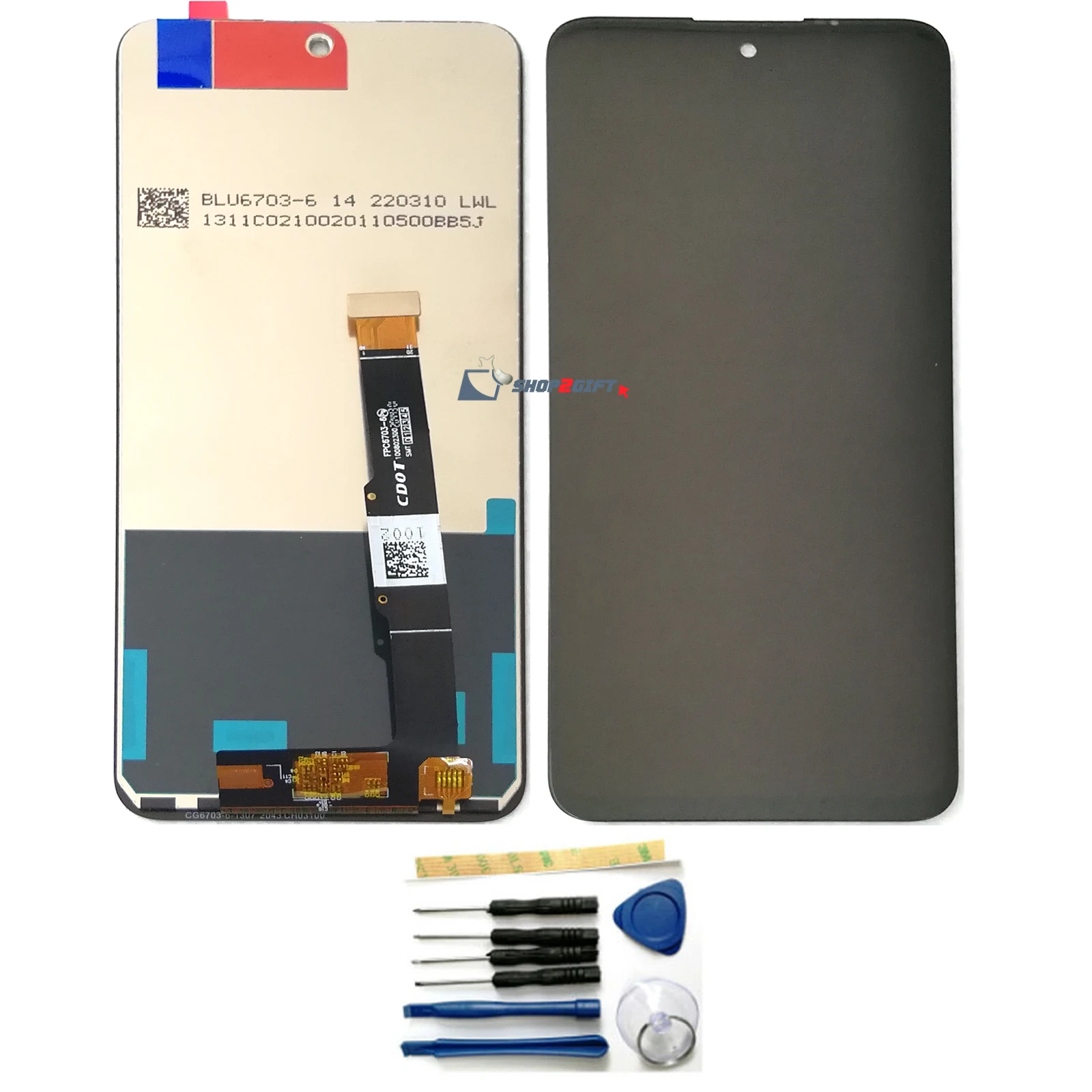 

6.67" For TCL 20 5G T781 T781K T781H LCD Display Touch Screen Digigizer