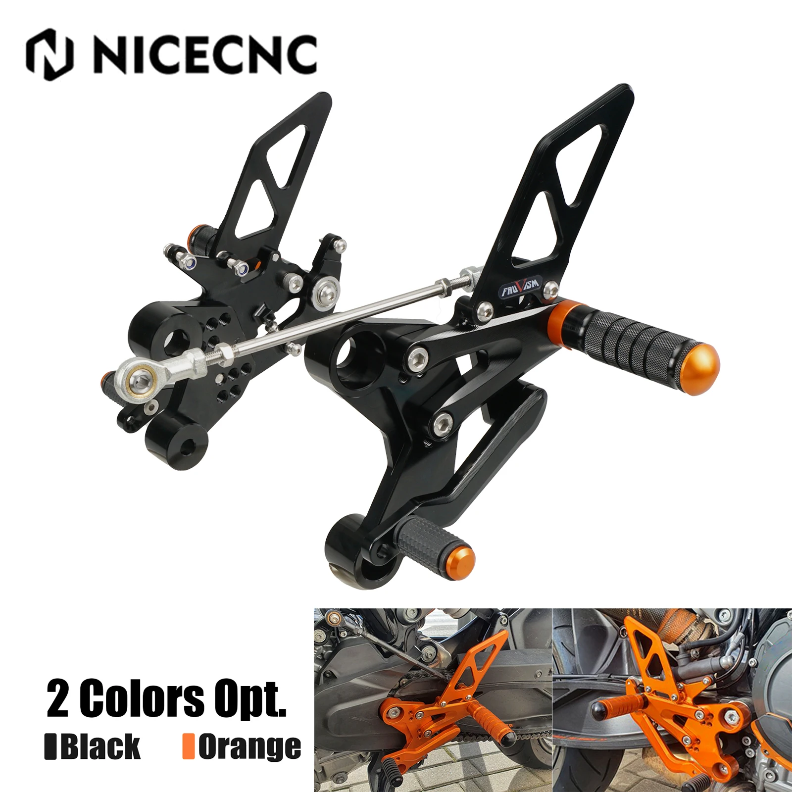 Регулируемая подставка для ног KTM 790 890 Duke 2018 2019 2020 2021 2022 2023