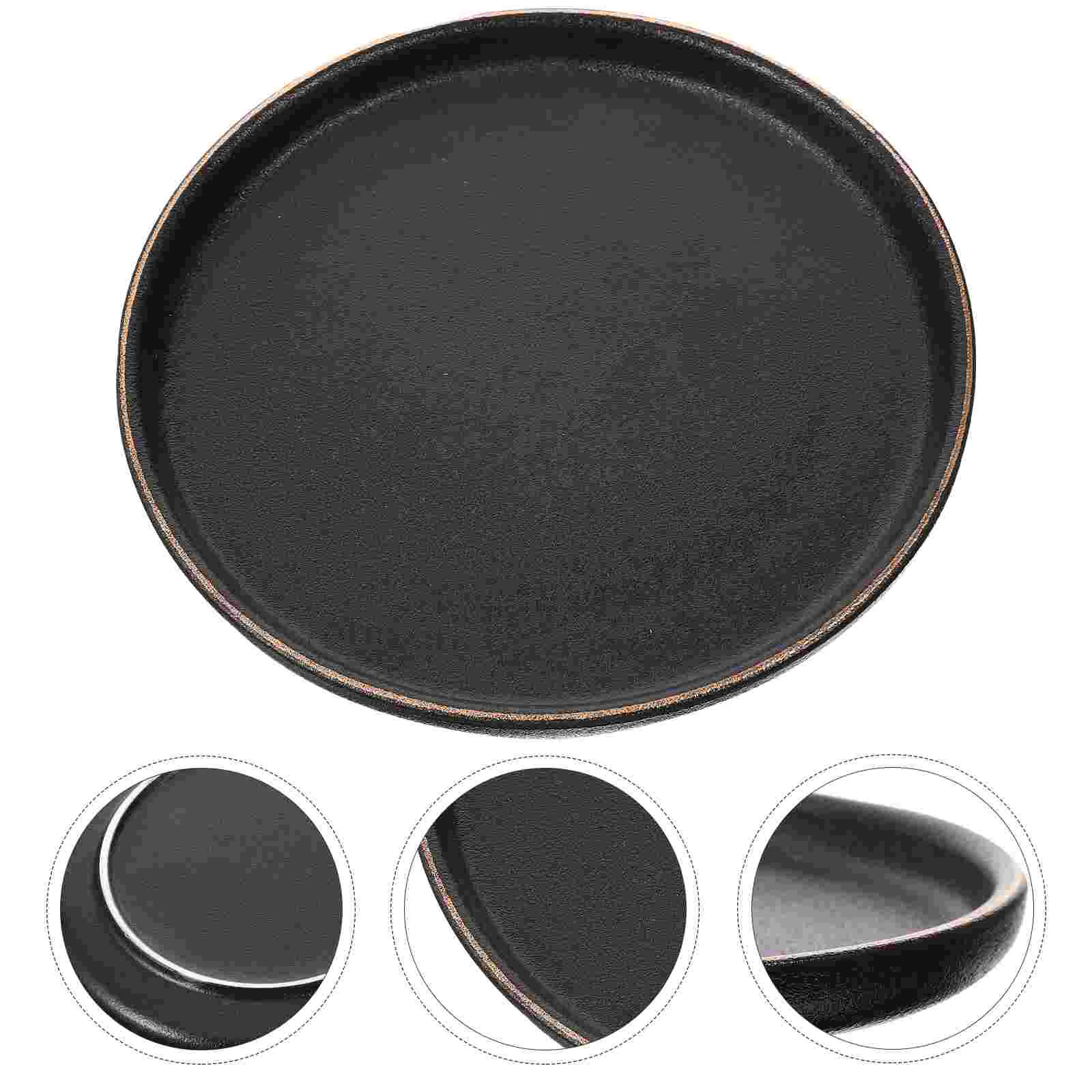 

Plate Steak Serving Ceramic Sushiplatter Plates Tray Trays Dish Dessert Appetizer Salad Round Board Sashimi Bacon Cheese Pizza