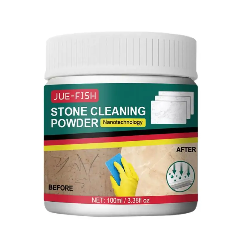 

Stone Stain Remover Zero Smog Tile Floor Cleaner Marble Tile Stubborn Stains Deep Cleaning Powder Household Cleaning Accessories