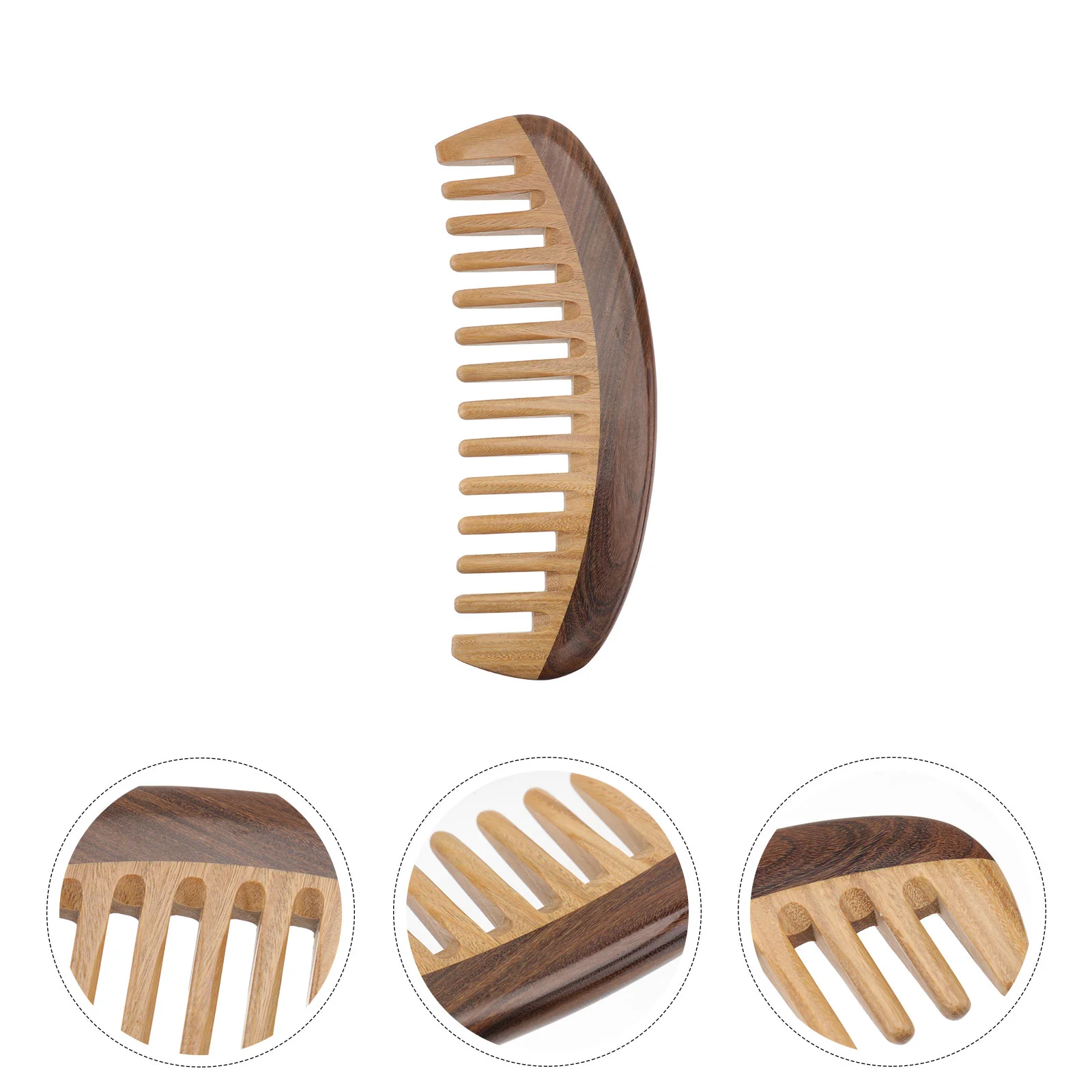 

Comb Hair Sandalwood Widegreen Headfor Scalp Detangling Grooming Wooden Curly Woodshape Women