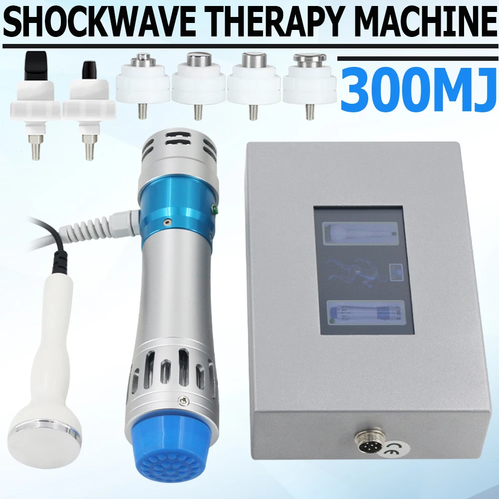 300MJ шок Φ для эффективной терапии ED и массажа тела аппарат облегчения боли