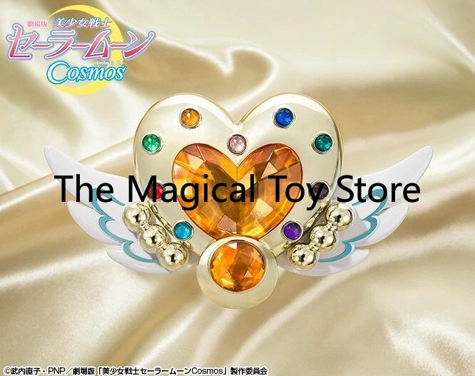 Фото Оригинальная модель Bandai Sailor Moon Proplica: Устройство для трансформации «Вечный лунный свет» (киноверсия), игрушка-модель, подарок на день рождения №1