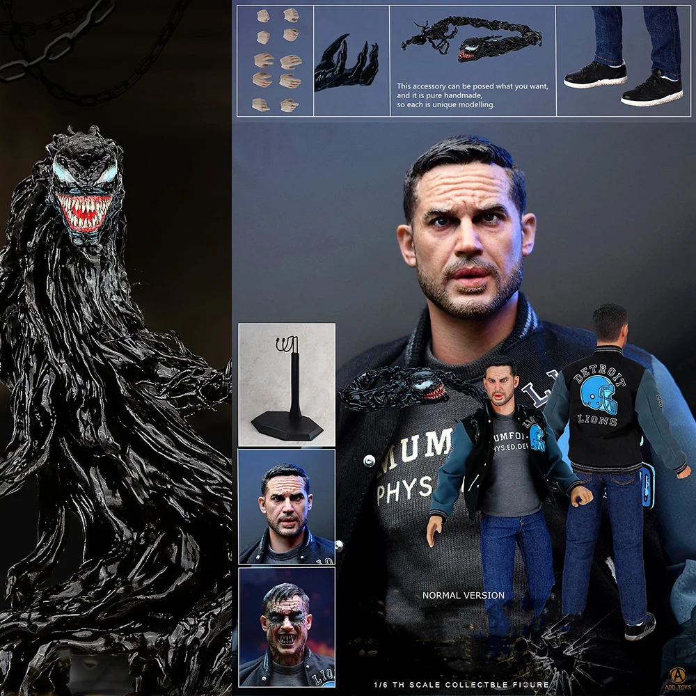 

Collectible ADD TOYS AD09 1/6 Male Soldier Special Hero Tom Hardy Figure Full Set for 12 Inch Action Body Doll Model for Fans