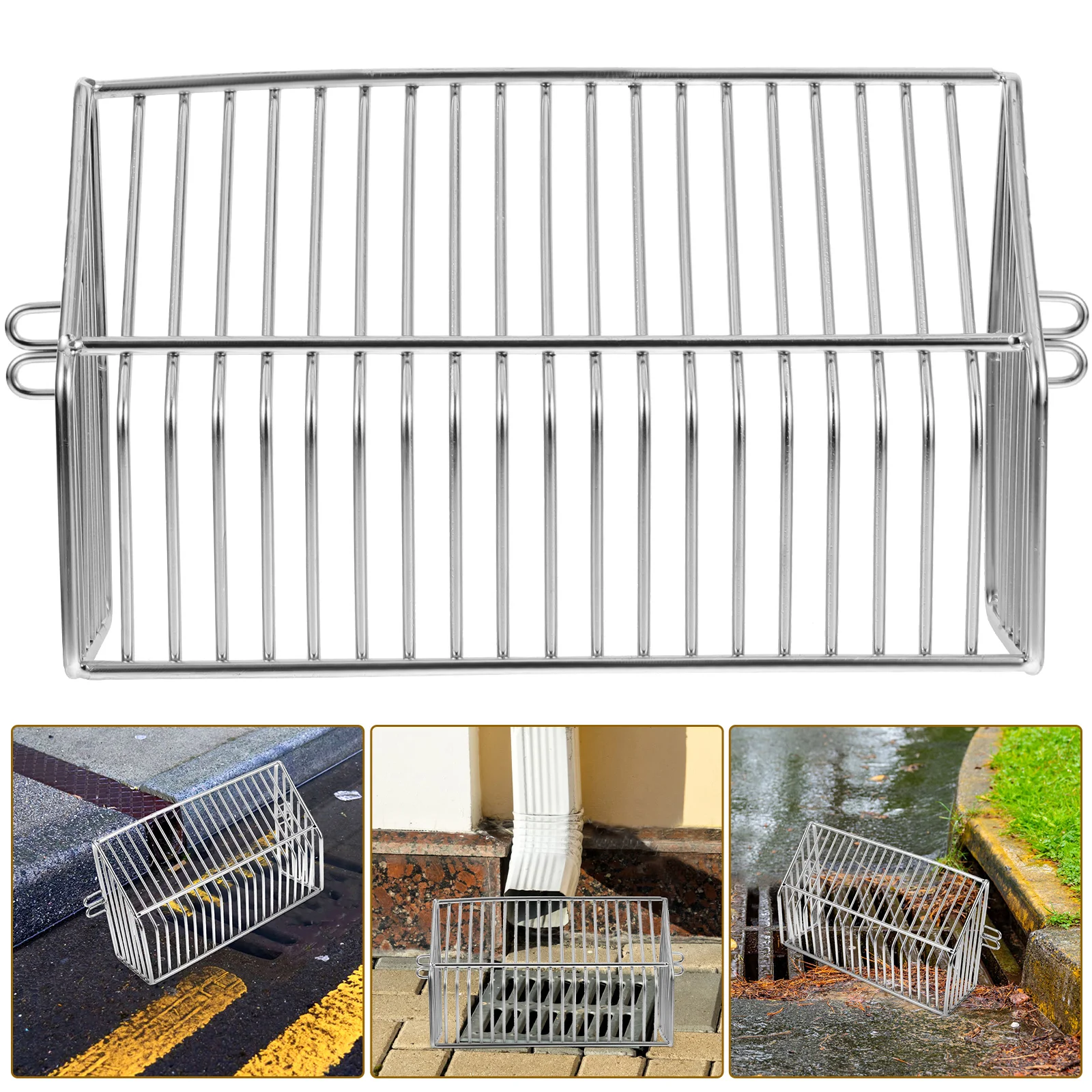 

Sewer Filter Gutter Strainer Roof Anti-block Covers Net Rooftop Stainless Drain Downspout Screen Strainers