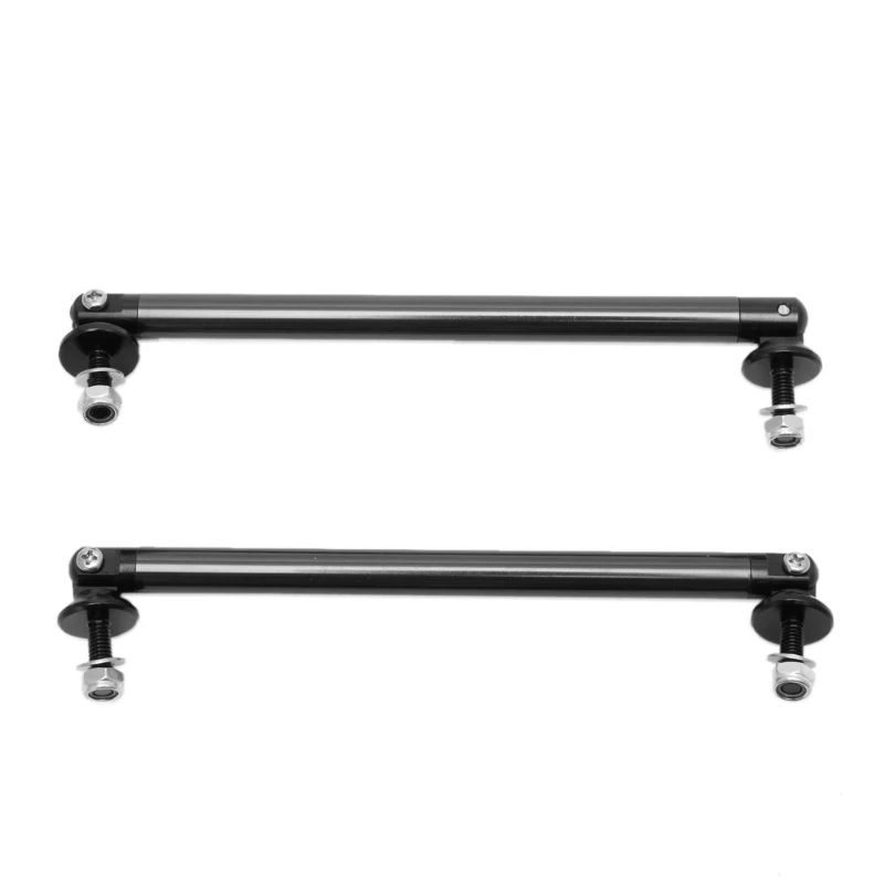 

2Pcs Racing Front Bumper Lip Splitter Rod Strut Tie Bar Support Kit Front Bumper