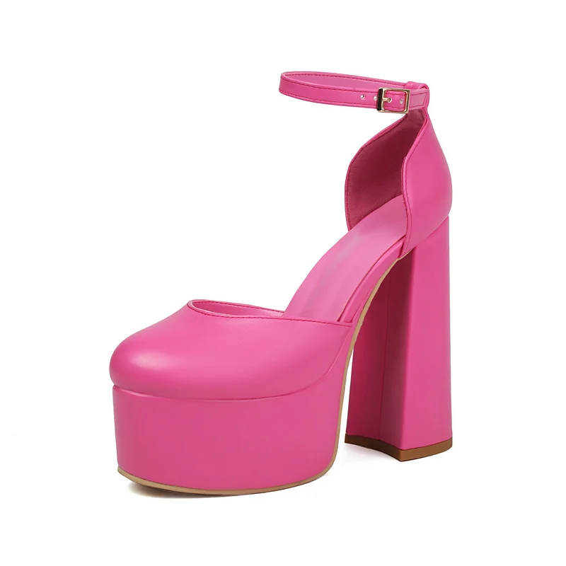 Женские туфли-лодочки на высоком каблуке из искусственной кожи