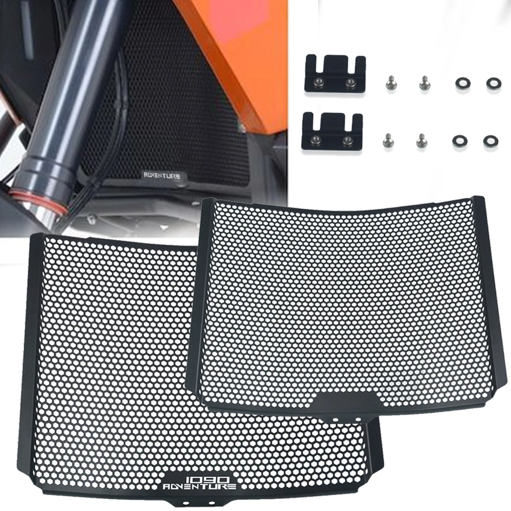 

Motorcycle For 1090 Adventure 1190 ADV R 2017 2018 2019 Oil Cooler Guard Radiator Grille Guard Cover Protective 1090Adventure