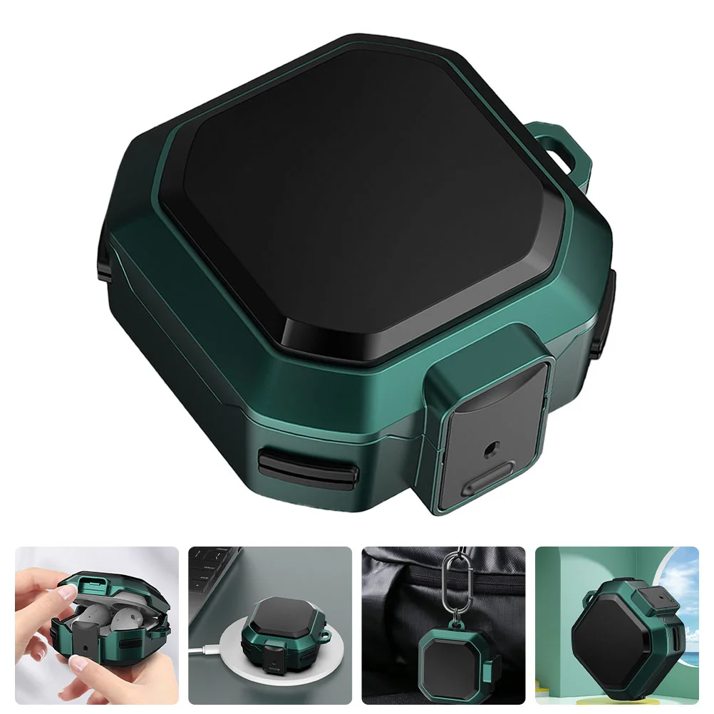 

1Set Portable Wireless Earphone Container Earbuds Case Cover Compatible for Galaxy Buds Live/Pro