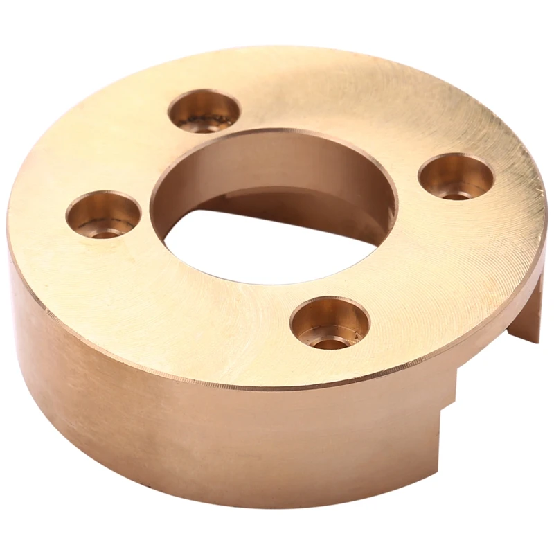 

2PCS 110G Brass Counterweight Balance Weight For 1/10 YK4101PRO YK4102 YK4103 1/8 YK4082 Yikong RC Crawler Upgrade Parts