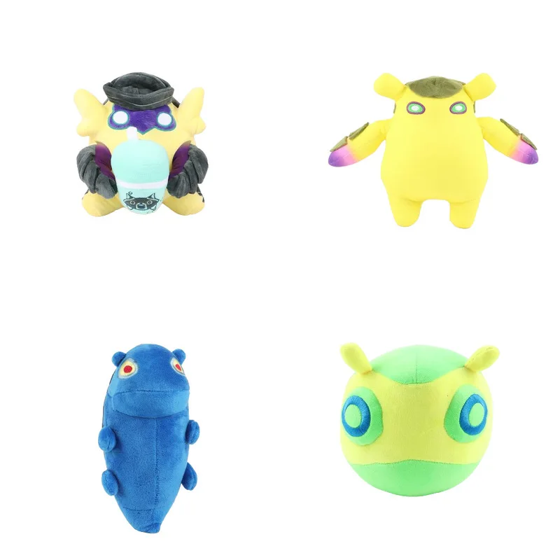 Valorant Gekko Pet Wingman игровая фигурка плюшевые игрушки мультяшная мягкая кавайная